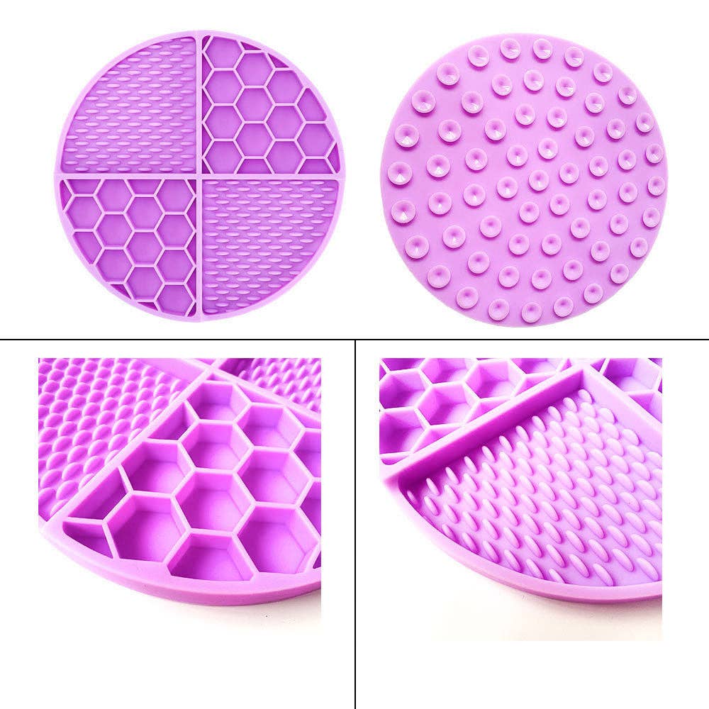 Round Lick Mat/Slow Feeder