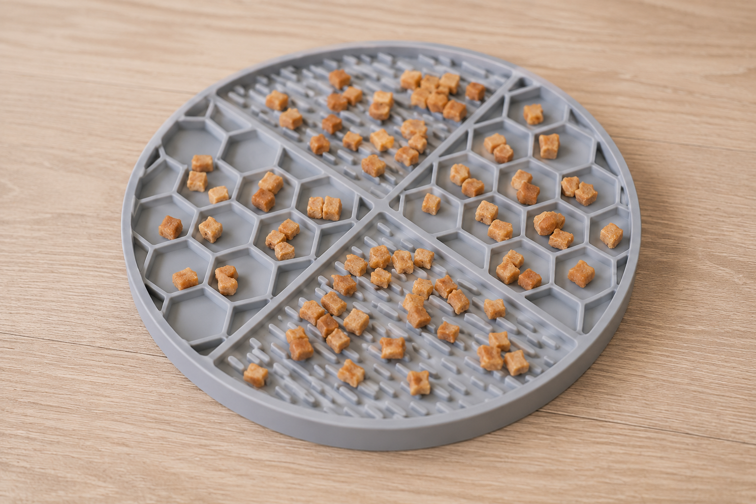 Round Lick Mat/Slow Feeder