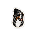 Cool Aussie Pup Die Cut Sticker