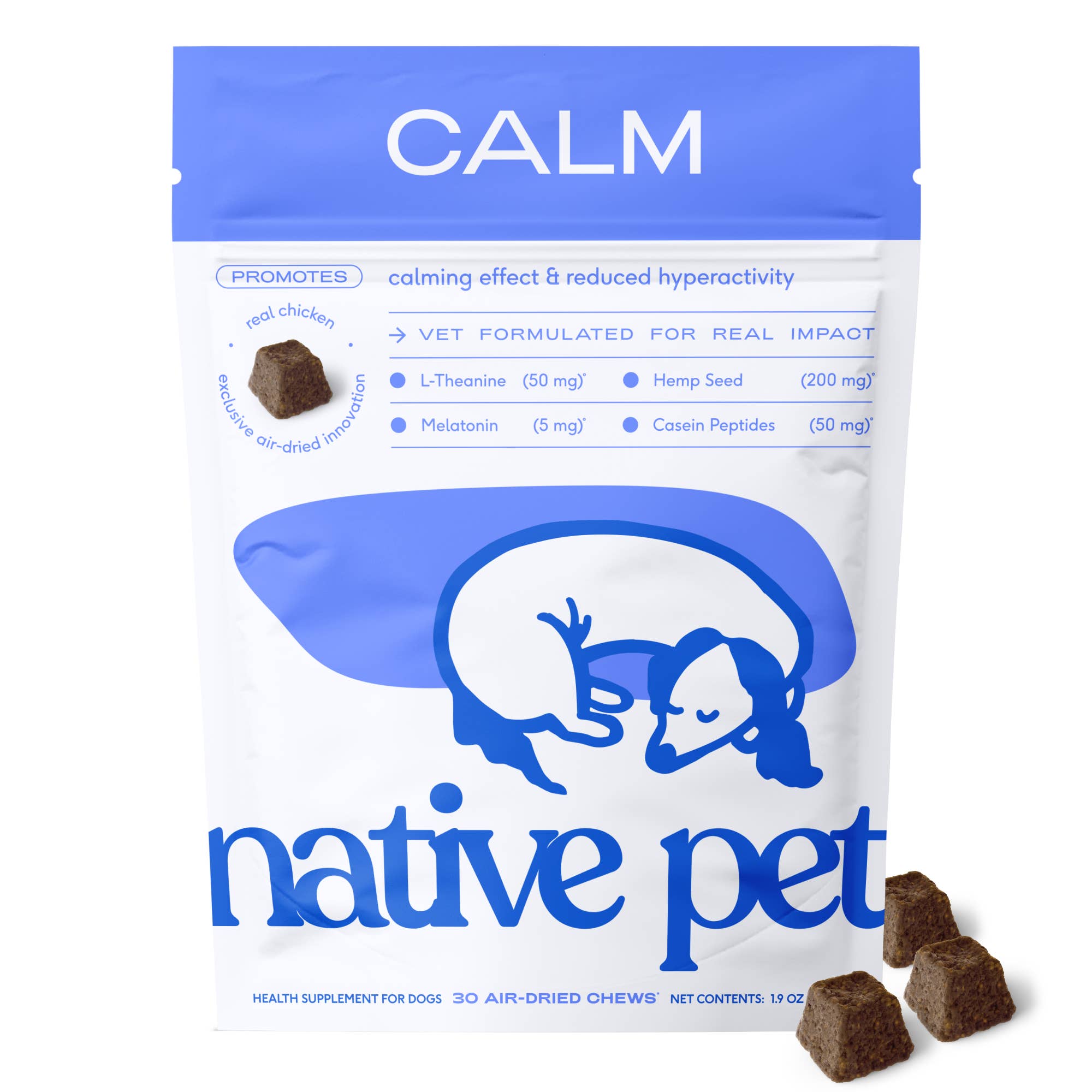 Calm Chews Anxiety & Calming Supplement for Dogs