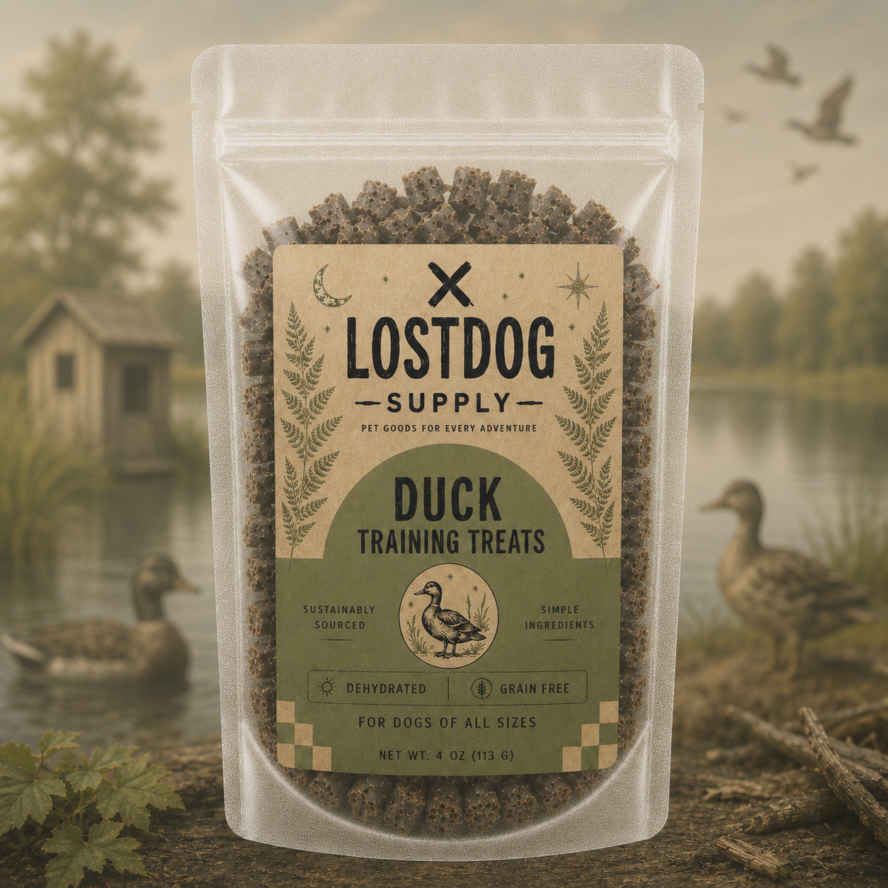 Grain Free Duck Training Dog Treats