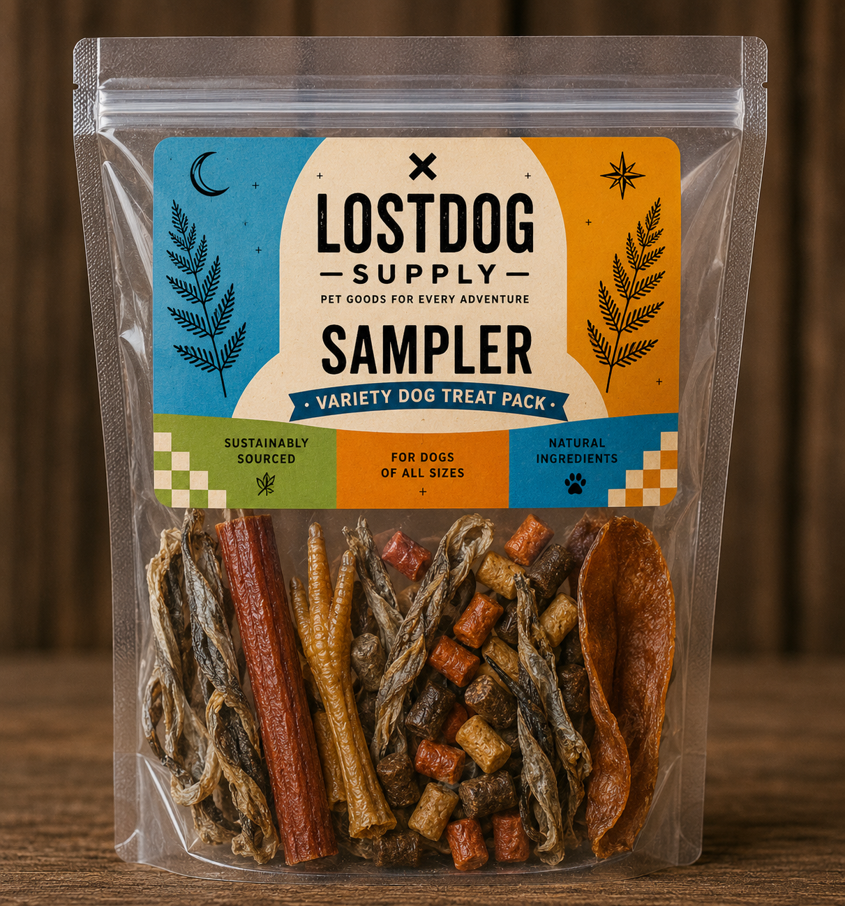 Sampler Variety Dog Treat Pack