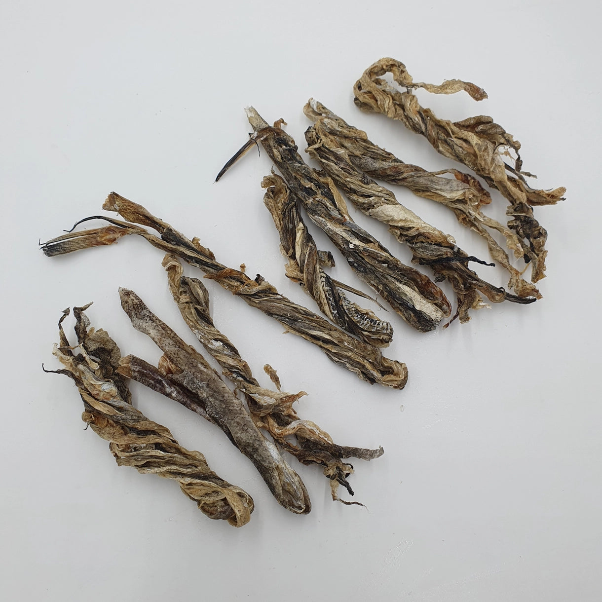Wild Caught Codfish Skin Twists Dog Treats