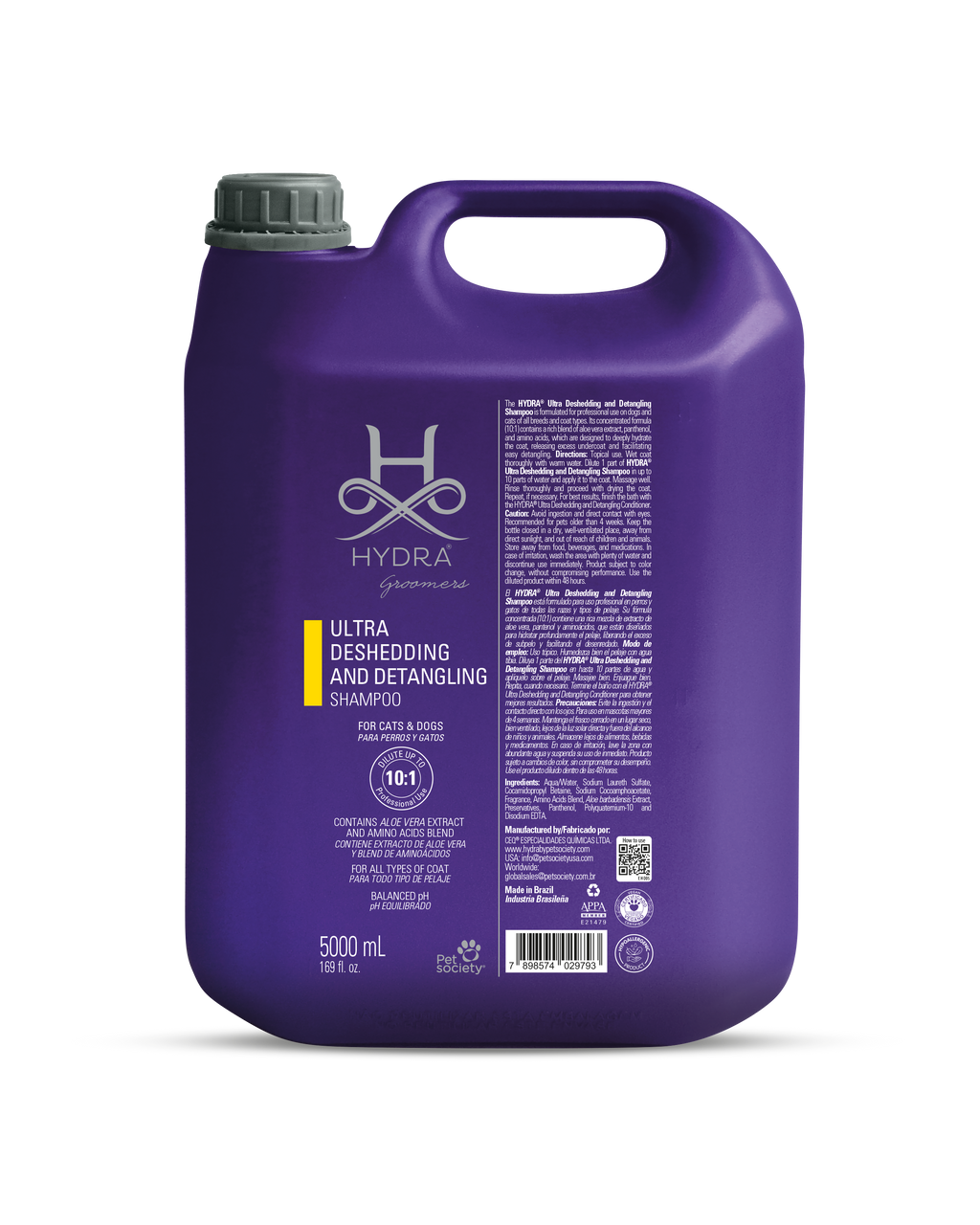 Hydra Deshedding and Detangling Shampoo