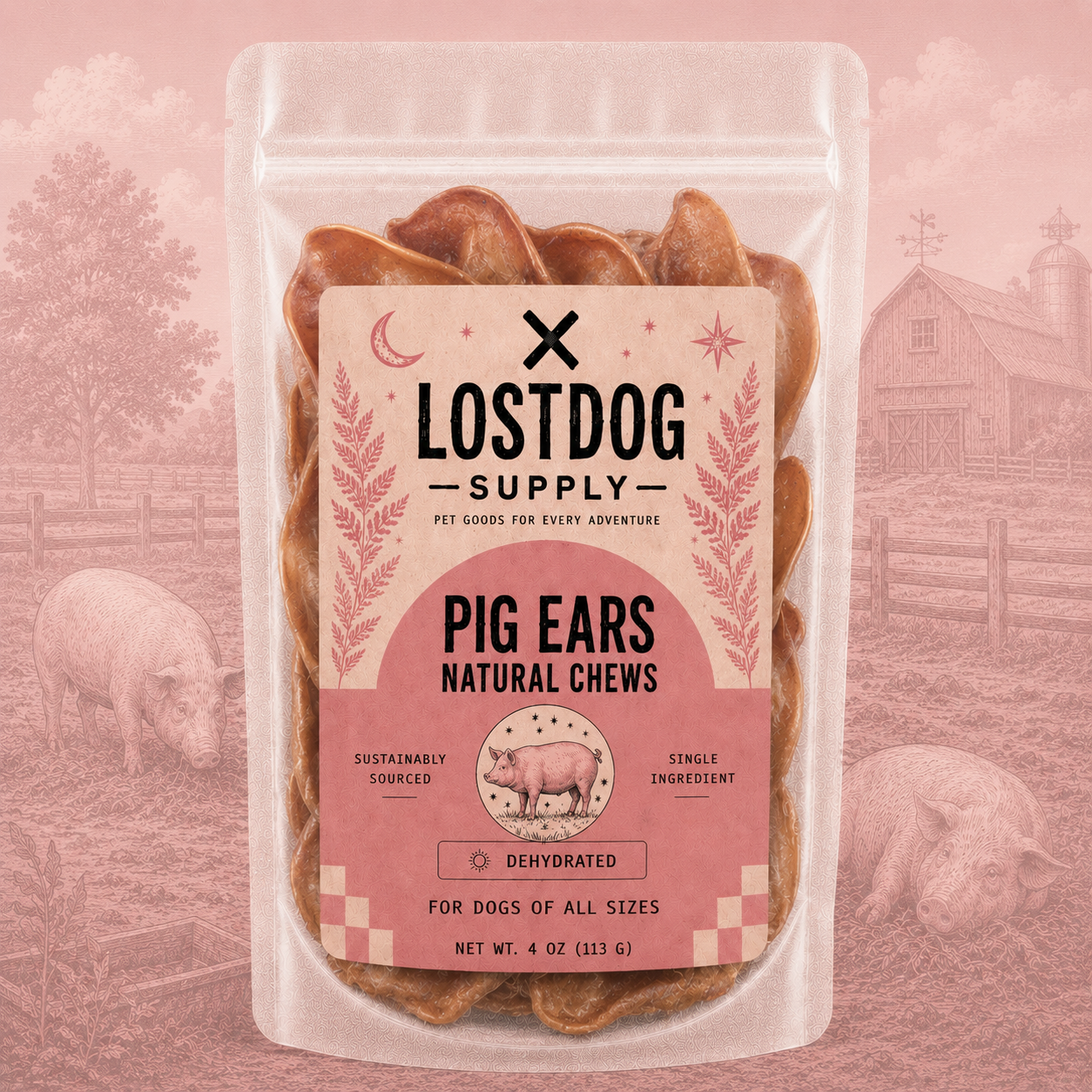 Pig Ears Dog Treats