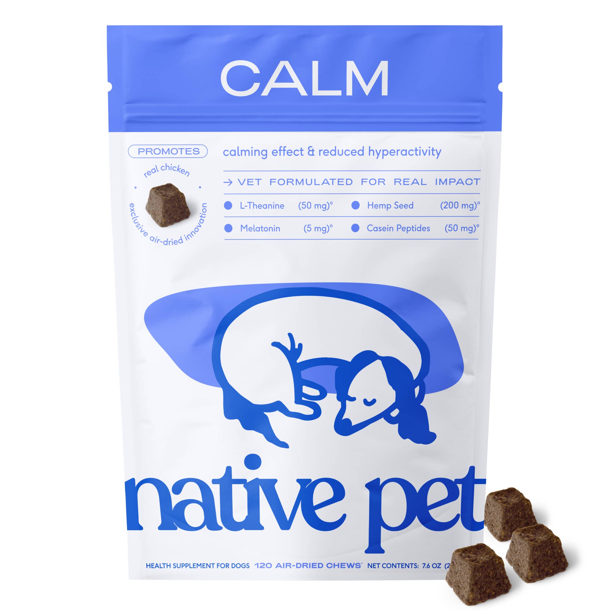 Calm Chews Anxiety & Calming Supplement for Dogs