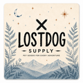 Lost Dog Supply Die Cut Sticker