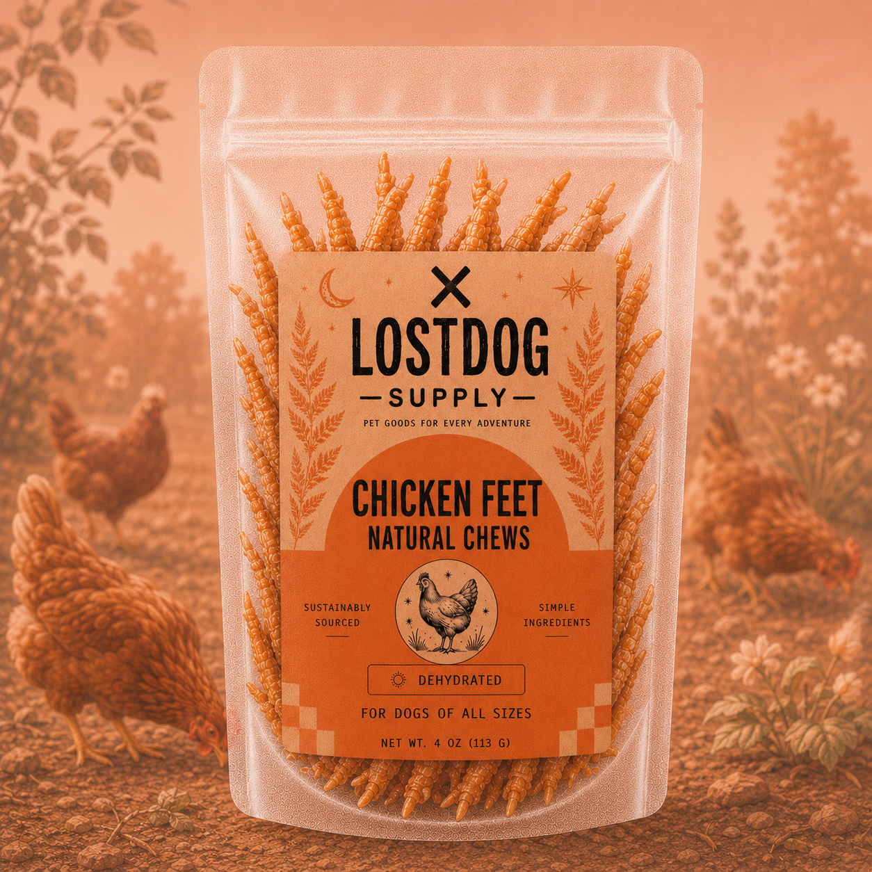 Chicken Feet Dog Treats