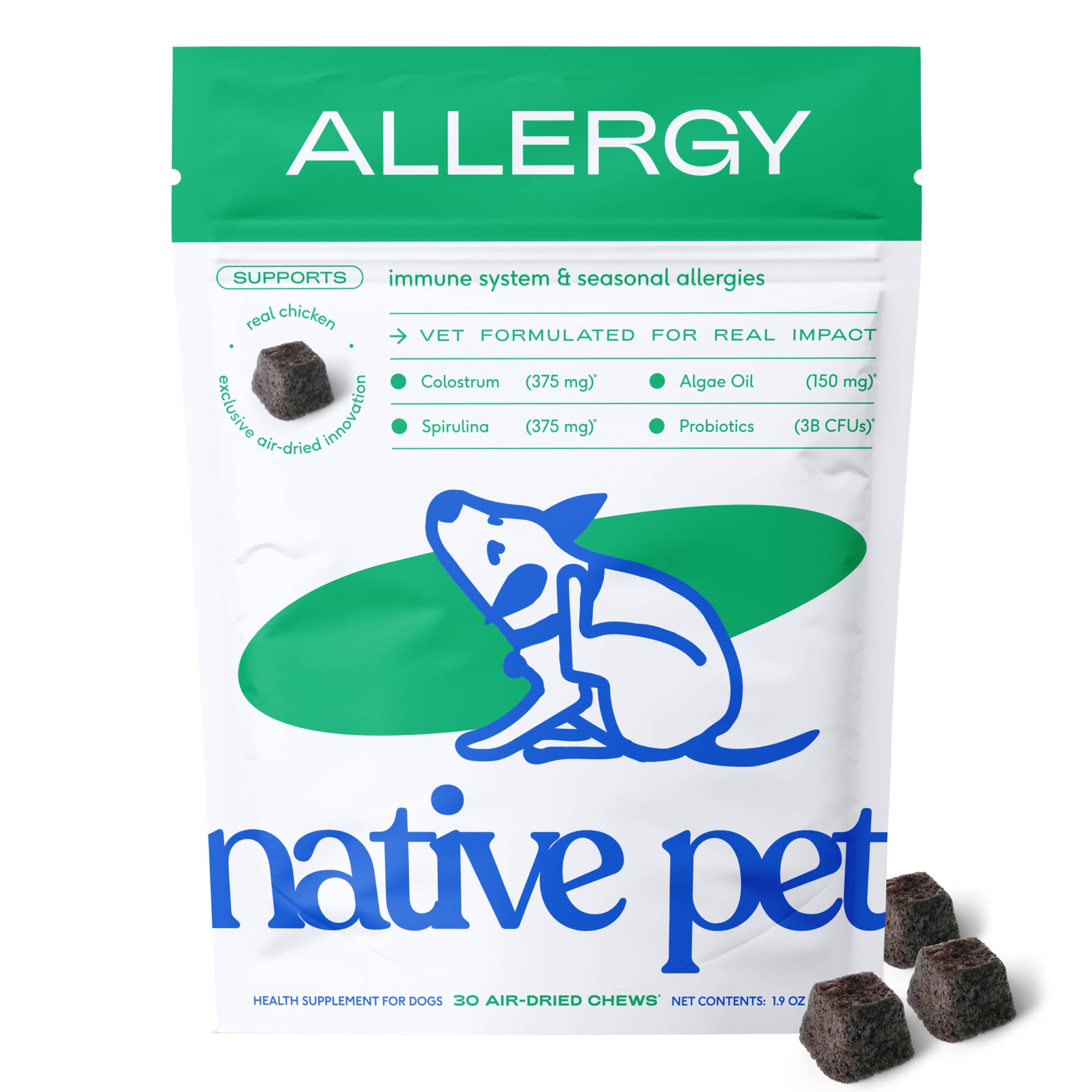 Allergy & Immune Chews, an Allergy & Itch Relief Supplement