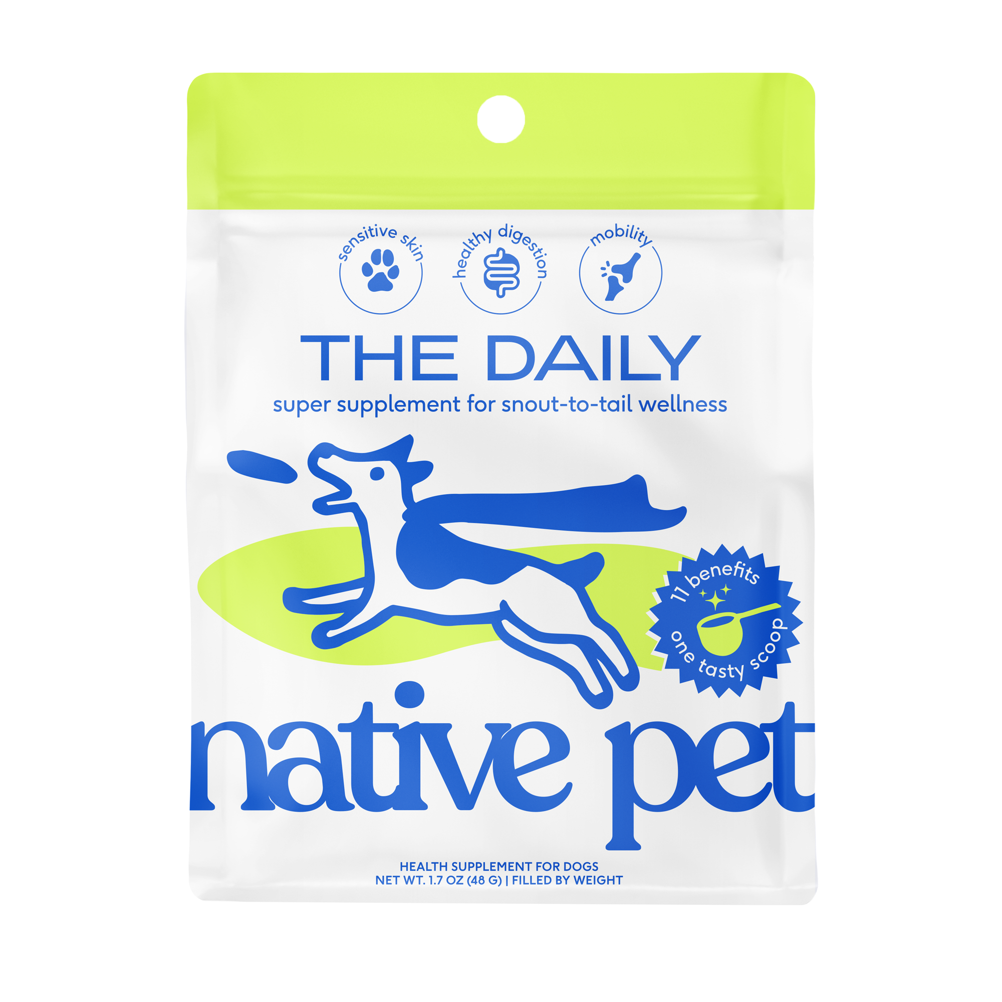 The Daily Powder Supplement, 11-in-1 Multivitamins for Dogs