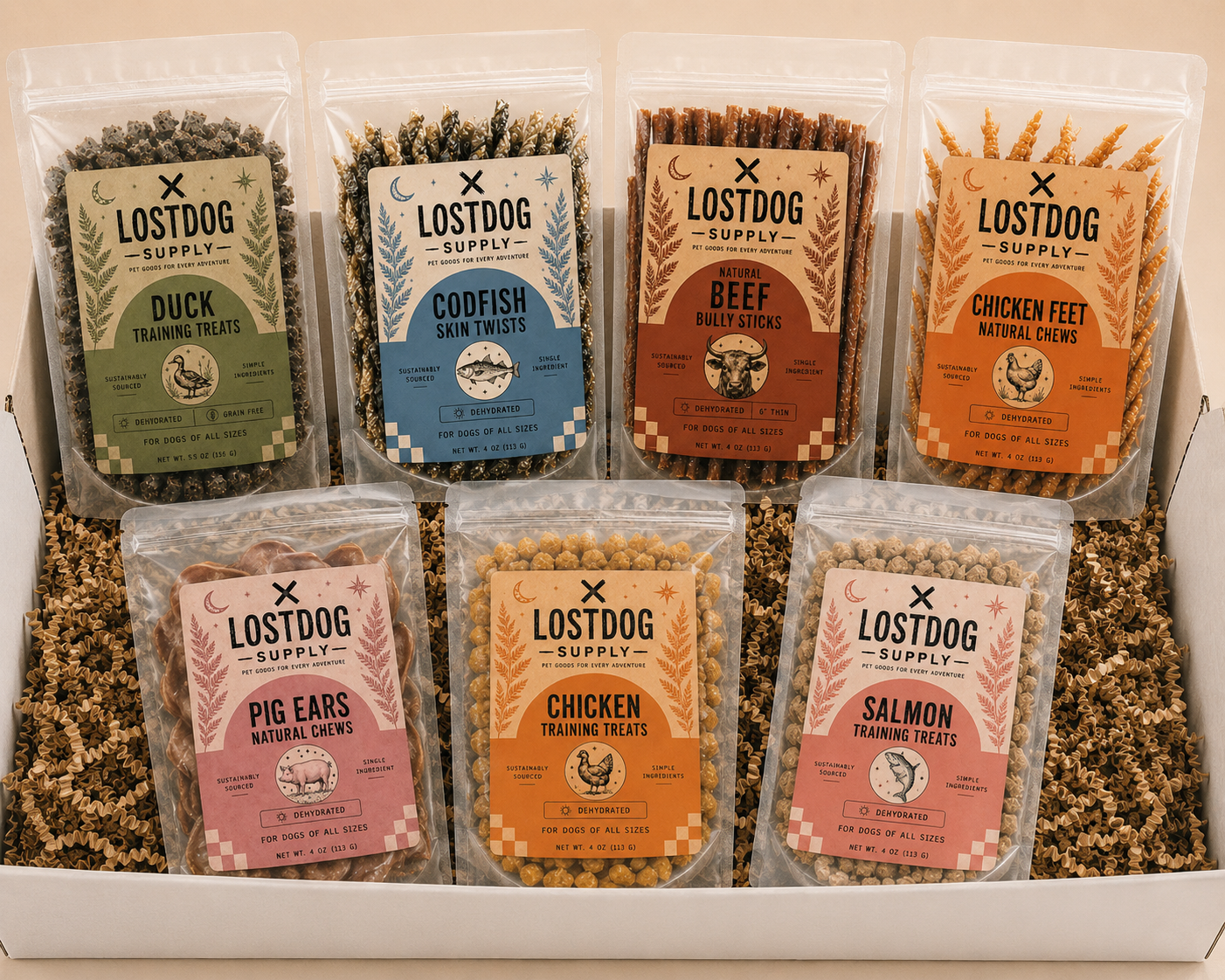 Dog Treat Bundle Box