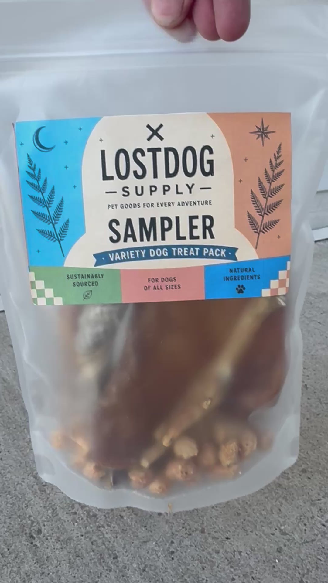Sampler Variety Dog Treat Pack